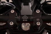 Gilles Tooling 2D.GT Handlebar Risers - Black - 2DGT-09-24-B