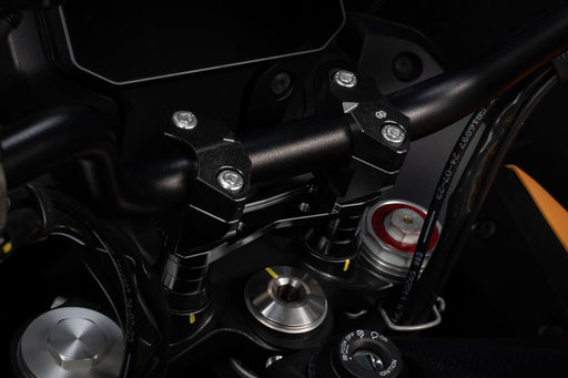 Gilles Tooling 2D.GT Handlebar Risers - Black - 2DGT-21-B