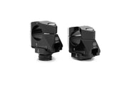 Gilles Tooling 2D.GT Handlebar Risers - Black - 2DGT-17-B