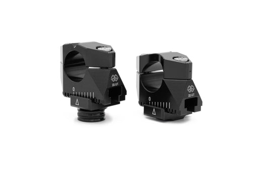 Gilles Tooling 2D.GT Handlebar Risers - Black - 2DGT-17-B