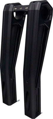 Kodlin USA Ascent Pro Risers - Anodised, Black, Drilled, Pullback