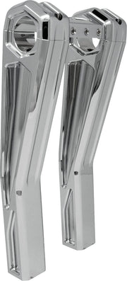 Kodlin USA Ascent Pro Risers - Chrome, Drilled, Pullback