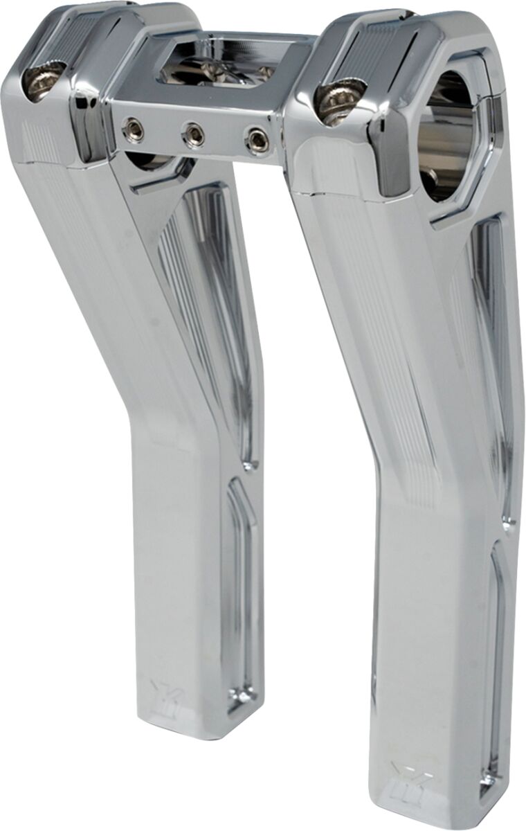 Kodlin USA Ascent Pro Risers - Chrome, Drilled, Pullback