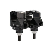 Gilles Tooling 2D.GT Handlebar Risers - Black - 2DGT-02-09