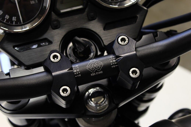 Gilles Tooling 2D.GT Handlebar Risers - Black - 2DGT-02-09