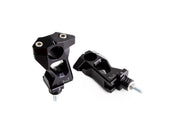 Gilles Tooling 2D.GT Handlebar Risers - Black - 2DGT-04-21-B