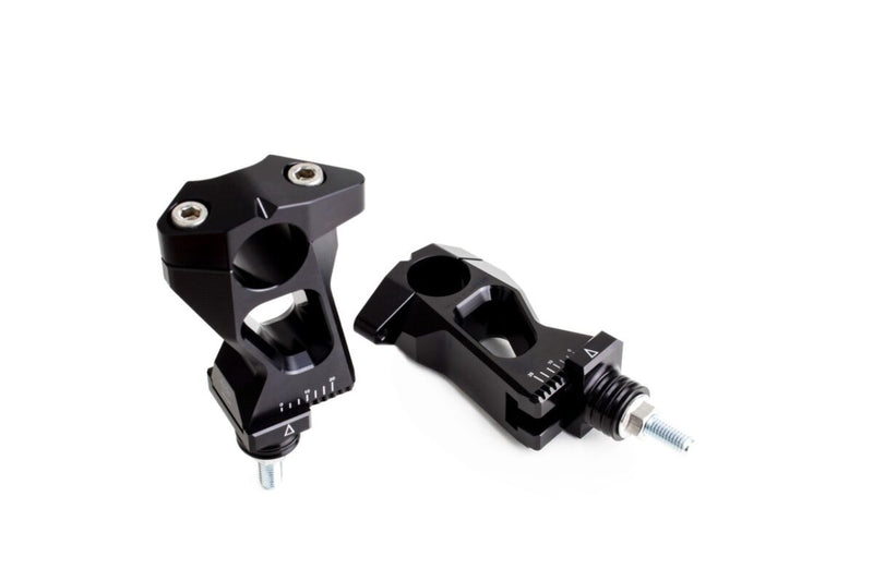 Gilles Tooling 2D.GT Handlebar Risers - Black - 2DGT-04-21-B