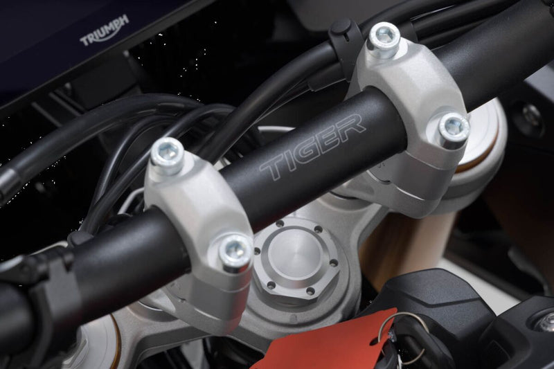SW-Motech 30mm Bar Riser - Silver - Handlebar - LEH110391060030S