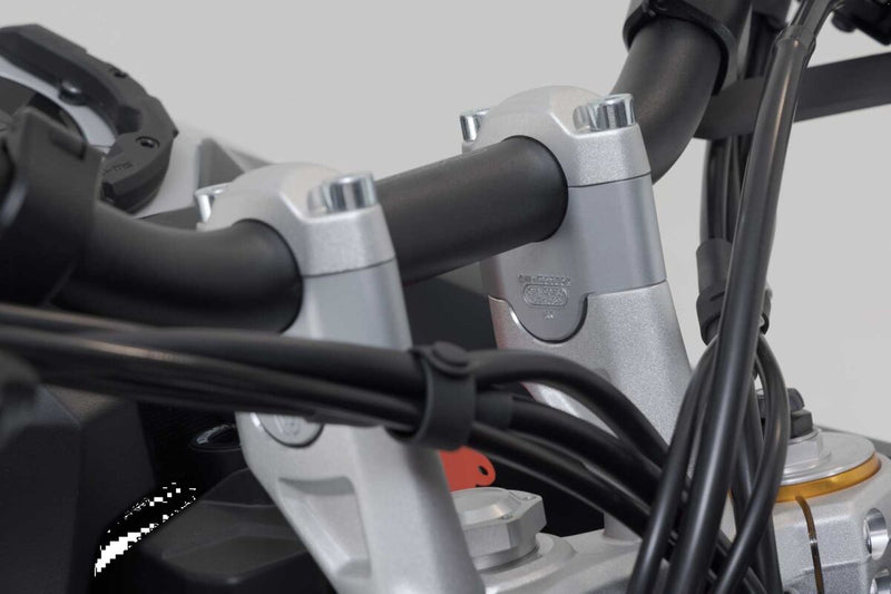 SW-Motech 30mm Bar Riser - Silver - Handlebar - LEH110391060030S