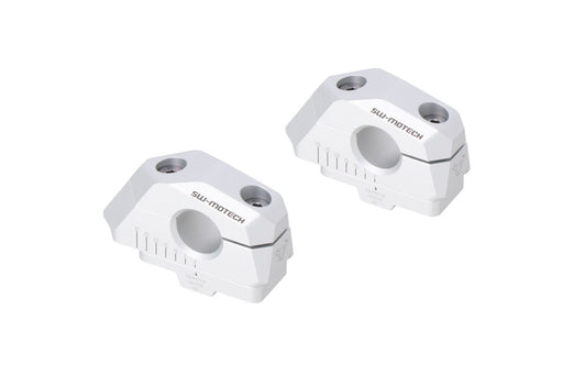 SW-Motech Bar back variable for Ø22 handlebars - Anodised,  Silver - Barback