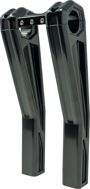 Kodlin USA Ascent Pro Risers - Black, Gloss, Drilled, Pullback