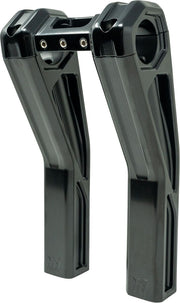 Kodlin USA Ascent Pro Risers - Black, Gloss, Drilled, Pullback