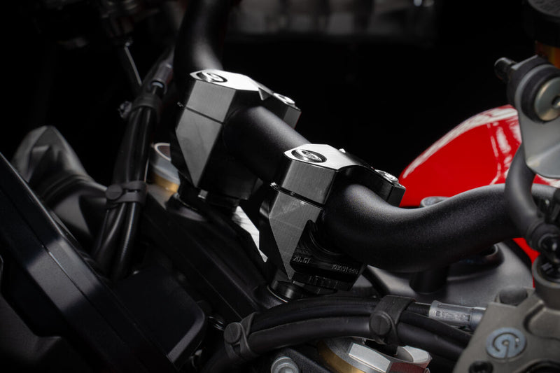 Gilles Tooling ADJ HANDLEBAR RISERS - Black - 2DGT-B015-B