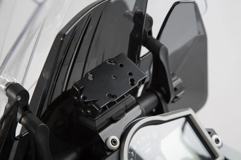 SW-Motech GPS Mount for Cockpit - Black - GPS.04.588.10000/B