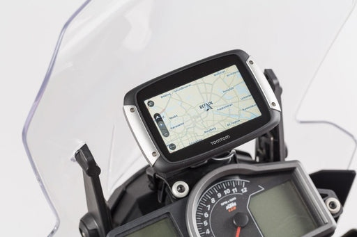SW-Motech GPS Mount for Cockpit - Black - GPS.04.646.10000/B