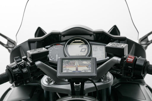 SW-Motech Handlebar GPS Mount - Black - GPS.06.646.10200/B