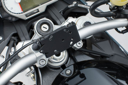 SW-Motech Handlebar GPS Mount - Black - GPS.07.646.11201/B