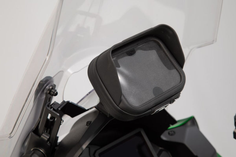 SW-Motech GPS Mount for Cockpit - Black - GPS.08.922.10000/B