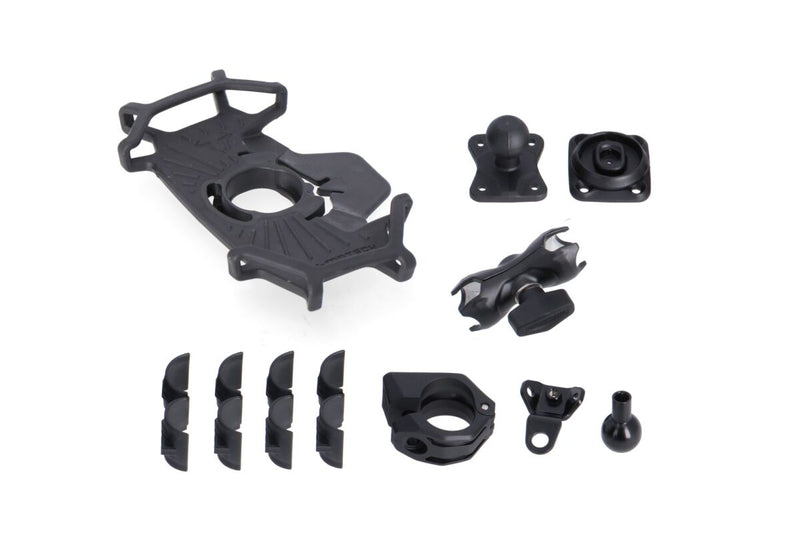 SW-Motech Universal GPS mount kit with T-Lock Smartphone - Black