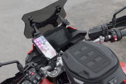 SW-Motech Universal GPS mount kit with T-Lock Smartphone - Black
