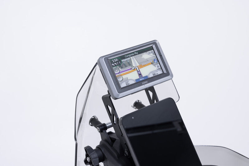 SW-Motech GPS Mount for Cockpit - Black - GPS.10.057.10000/B