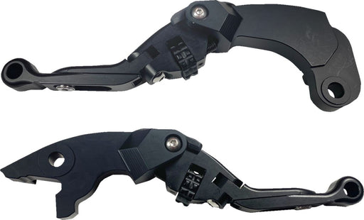 PSR Anthem Pro Adjustable Lever Set - Anthem, Pro, Black, Machined, Polished - 17-03650-22