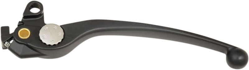 Parts Unlimited Replacement Clutch Lever - Black, Polished - 07-1680C