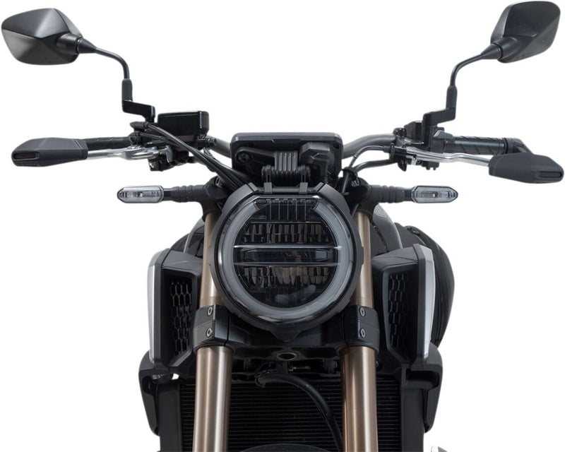 SW-Motech Lever Guards with Wind Protection - Anodised,  Black - LVG.01.529.11000/B