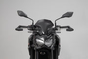 SW-Motech Lever Guards with Wind Protection - Anodised,  Black - LVG.08.868.11001/B