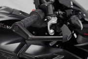 SW-Motech Lever Guards with Wind Protection - Anodised,  Black - LVG.08.868.11001/B