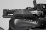 SW-Motech Lever Guards with Wind Protection - Anodised,  Black - LVG.08.868.11001/B