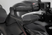SW-Motech Lever Guards with Wind Protection - Anodised,  Black - LVG.08.868.11001/B