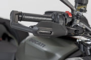 SW-Motech Lever Guards with Wind Protection - Anodised,  Black - LVG.22.999.11001/B