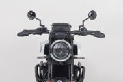 SW-Motech Lever Guards with Wind Protection - Anodised,  Black - LVG.03.014.11000/B