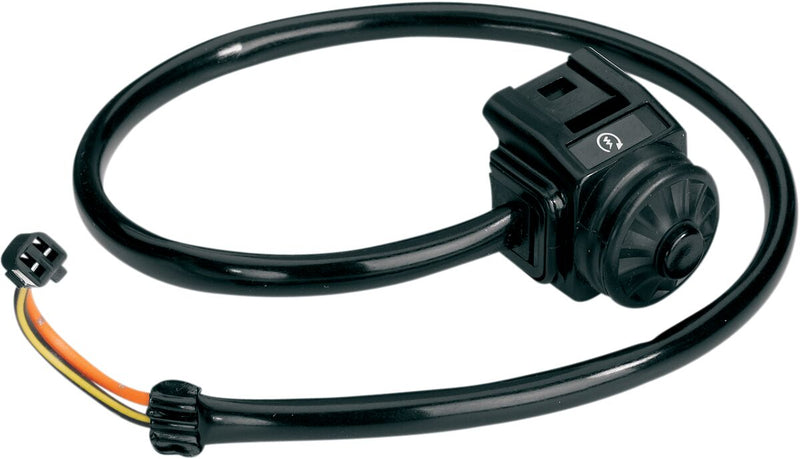 Moose Offroad Hard-parts Start Switch - Black, Starter