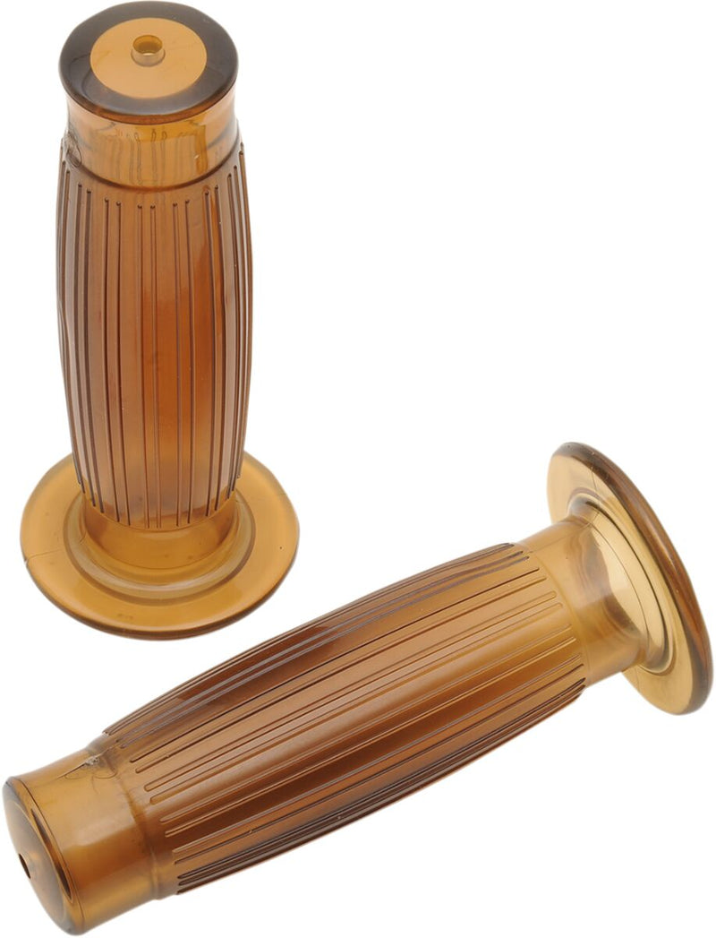 EMGO Gran Turismo Grips - GT - Clear,  Flat,  Gold