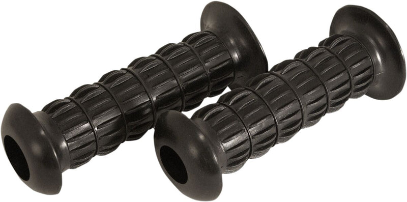 EMGO Classic OE-Style Grips - Black,  Flat - 42-30810