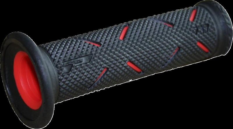 PRO GRIP 717 Race Grip - Black, Flat, Red