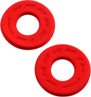 PRO GRIP Handlebar Donuts - Flat, Red, Grip