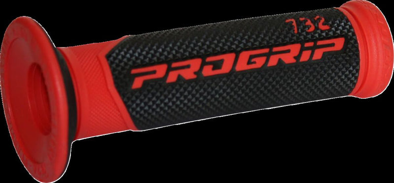 PRO GRIP 732 Grips - Black, Flat, Red