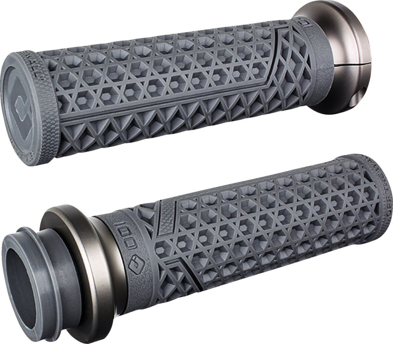 ODI Vans Indian Grips - Flat, Graphite, Grey