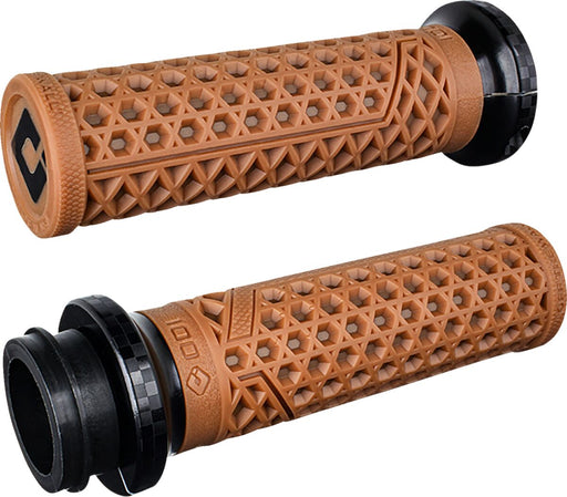 ODI Vans Indian Grips - Black, Flat, Gum Rubber