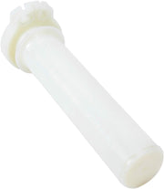 Motion Pro Throttle Sleeve - Flat,  White - Throttle Sleeve,  Throttle Tube