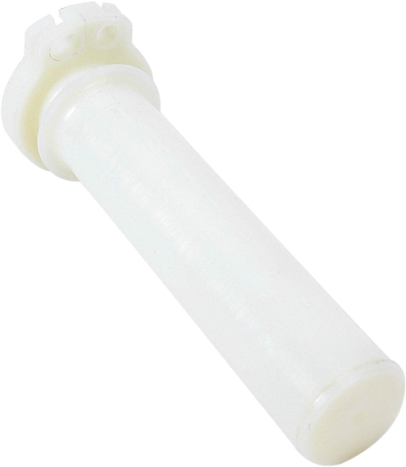 Motion Pro Throttle Sleeve - Flat,  White - Throttle Sleeve,  Throttle Tube