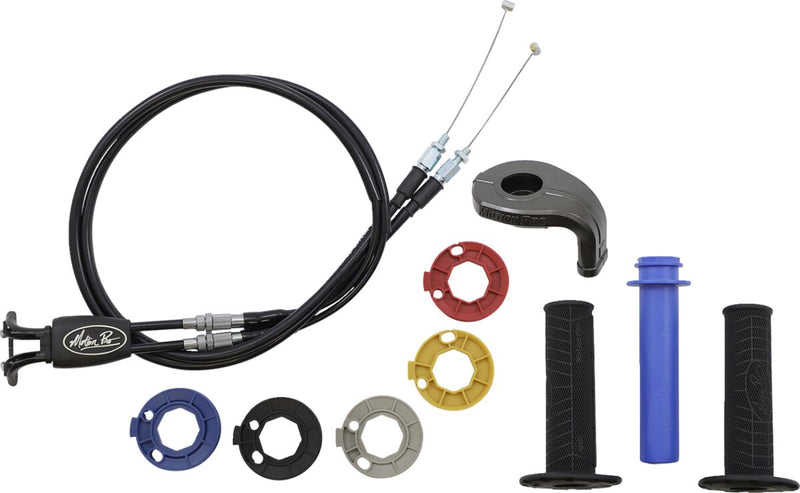 Motion Pro Rev3 Variable Rate Throttle Kit - Black,  Matte - Handlebar - 01-2987