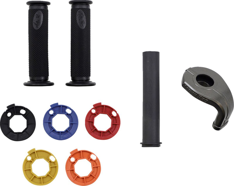 Motion Pro Rev3 Variable Rate Throttle Kit - Black,  Matte - Handlebar - 01-2928