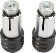 RENTHAL Handlebar End Plugs - Grey, Polished