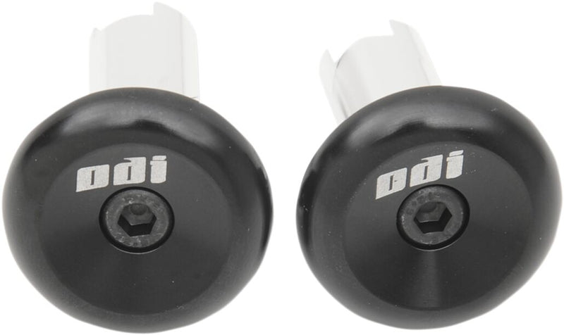 ODI Aluminium Handlebar End Plug - Anodised, Black