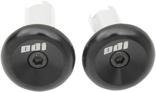 ODI Aluminium Handlebar End Plug - Anodised, Black