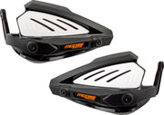 Moose Offroad Hard-parts Voyager Handguards - Anodised, Black, White, Standard - 0635-2118